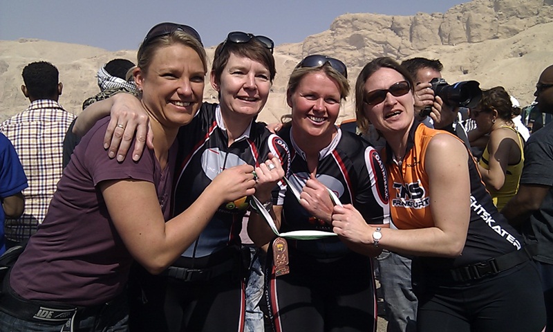 Das Dreamteam mit Bronzemedaille