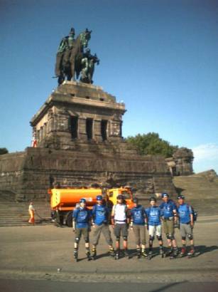 DUSFOR mal wieder am Deutschen Eck